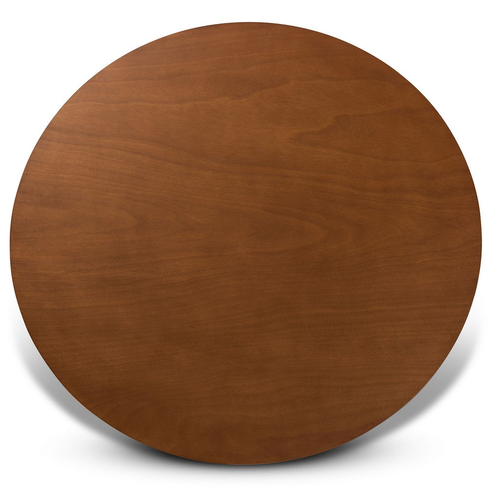 Baxton Studio - Norah Dining Set in Grey/Walnut Brown - Norah-Grey/Walnut-7PC Dining Set view 4