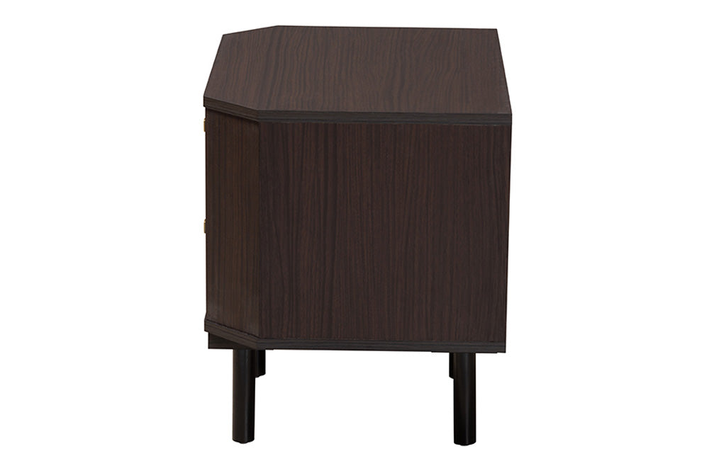 Baxton Studio - Norwood End Table - LV34ST3424WI-MW-Side Table view 4