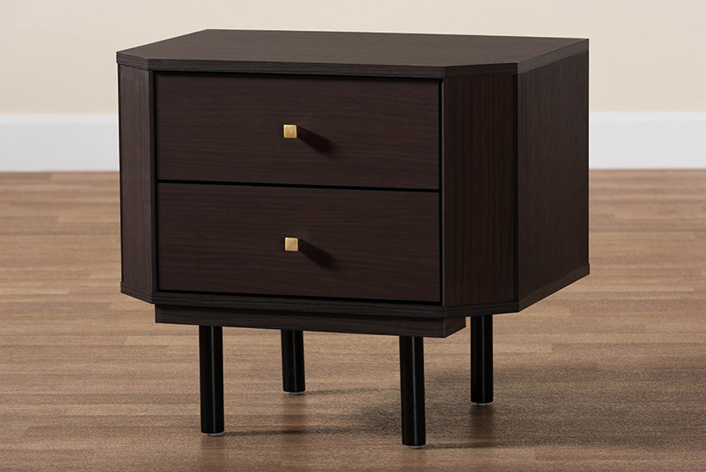 Baxton Studio - Norwood End Table - LV34ST3424WI-MW-Side Table view 9