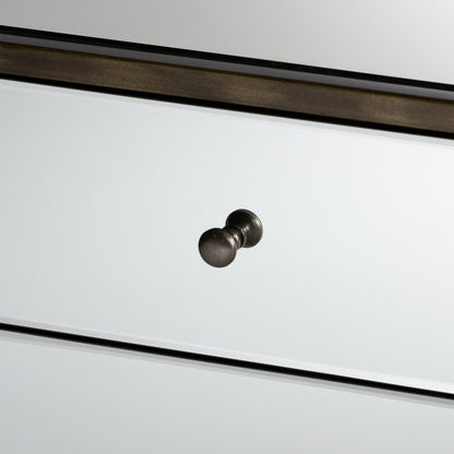 Baxton Studio - Nouria End Table in Silver - RTB1368-1 view 4