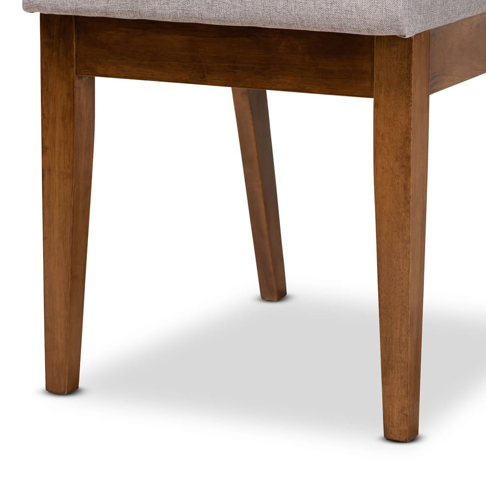 Baxton Studio - Octavia Set of 2 Dining Chairs in Grey/Walnut Brown - RH2082C-Grey/Walnut-DC-2PK view 5