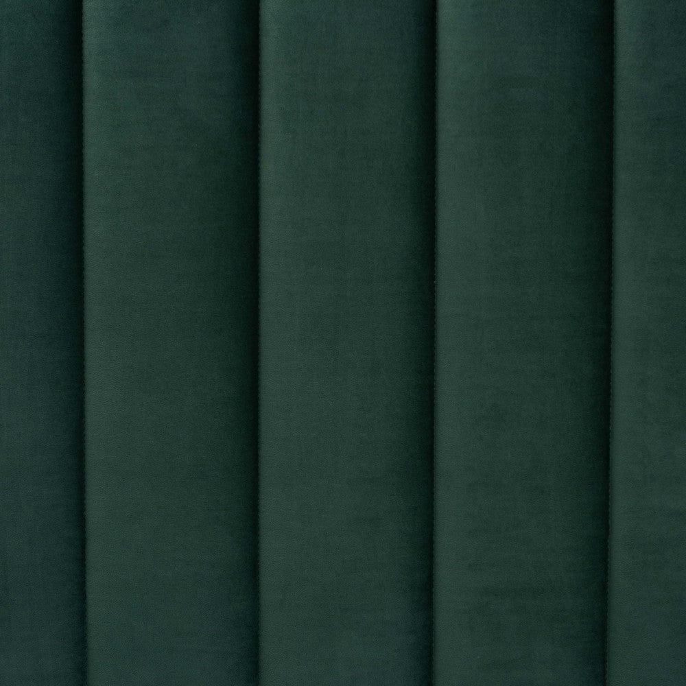 Baxton Studio - Oksana Full Size Daybed in Emerald Green/Gold - CF0344-Emerald Green Daybed-Full view 7