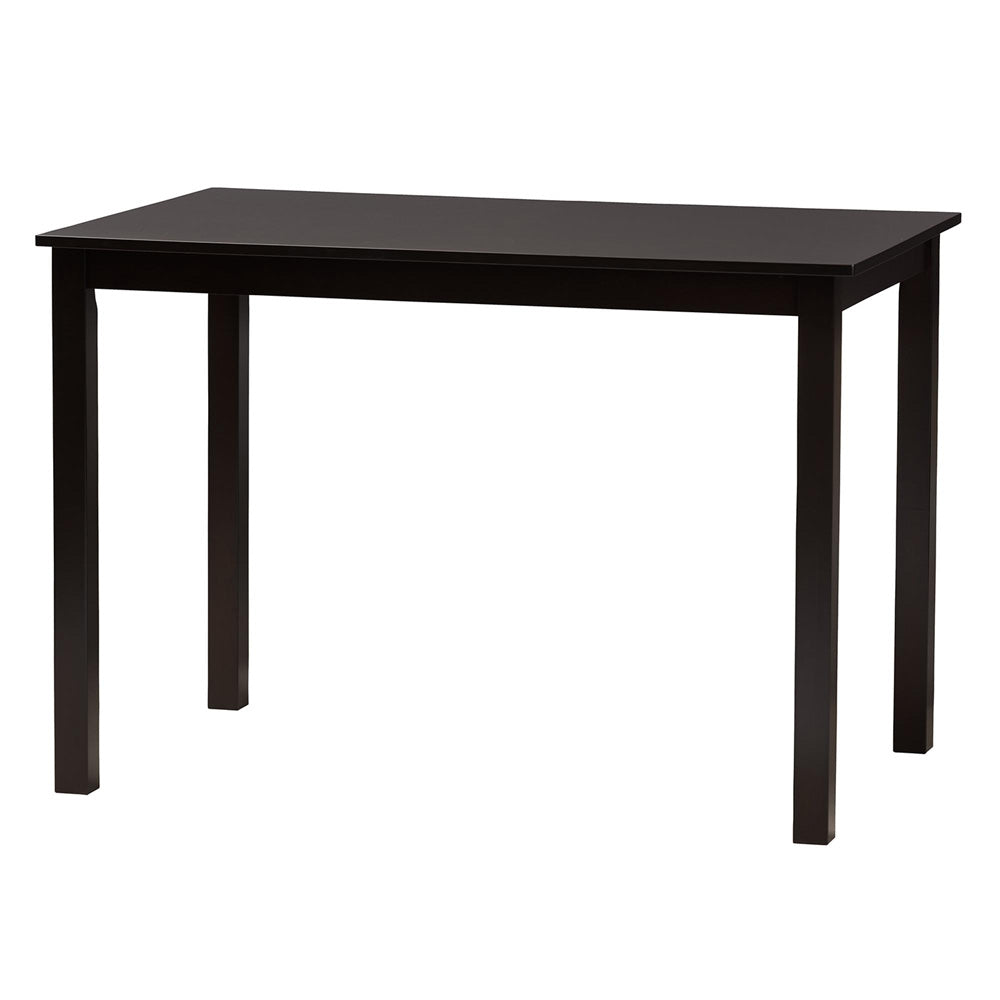 Baxton Studio - Olympia Dining Set in Beige/Espresso Brown - RH386C-Sand/Dark Brown-5PC Dining Set view 3