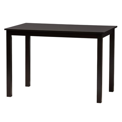 Baxton Studio - Olympia Dining Set in Beige/Espresso Brown - RH386C-Sand/Dark Brown-5PC Dining Set view 3