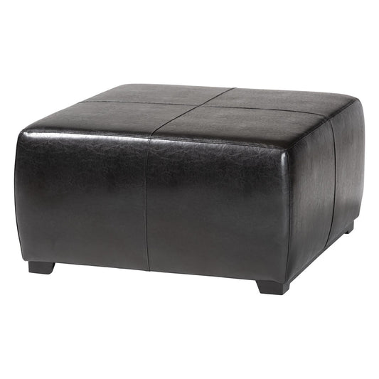 Baxton Studio - Ottoman in Black - Y-052-023-black view 1