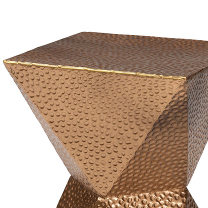 Baxton Studio - Pacey End Table in Bronze - H01-123218-Bronze/Metal-Side Table view 3