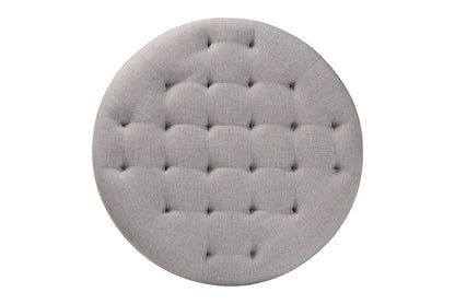 Baxton Studio - Palfrey Ottoman in Beige - 531-Beige-OTTO view 7