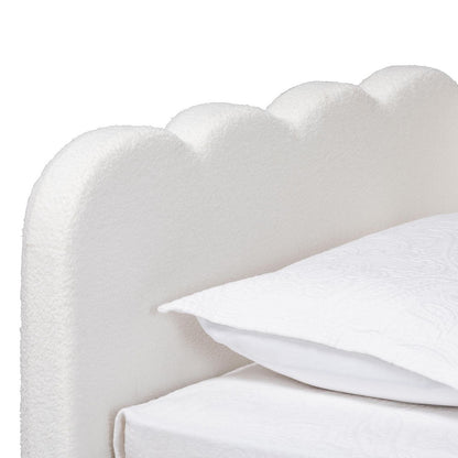 Baxton Studio - Palmer Daybed in Cream - SP1066-B-CF0034 Cream Teddy Bear Fabric Daybed-Twin view 6