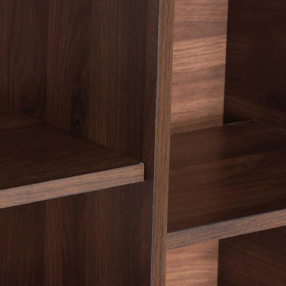 Baxton Studio - Paricia Shoe Cabinet in Walnut Brown - SESC70340WI-CLB-Shoe Cabinet view 5