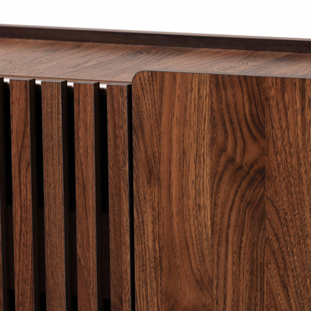 Baxton Studio - Paricia Shoe Cabinet in Walnut Brown - SESC70340WI-CLB-Shoe Cabinet view 6