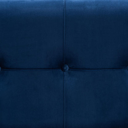 Baxton Studio - Parker Ottoman in Navy Blue/Gold - JY20A122L-Navy Blue/Gold-Storage Otto view 7