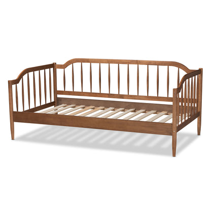 Baxton Studio - Parson Twin Size Daybed in Walnut Brown - MG0073-1-Walnut-Daybed view 3