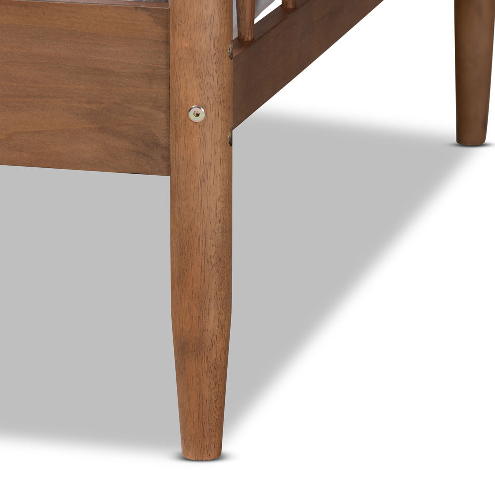 Baxton Studio - Parson Twin Size Daybed in Walnut Brown - MG0073-1-Walnut-Daybed view 5