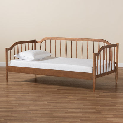 Baxton Studio - Parson Twin Size Daybed in Walnut Brown - MG0073-1-Walnut-Daybed view 8