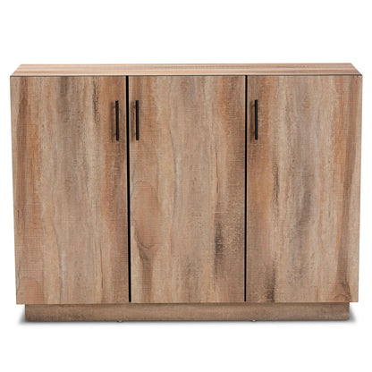 Baxton Studio - Patton Sideboard in Natural Oak - MPC8016-Natural-Sideboard view 3