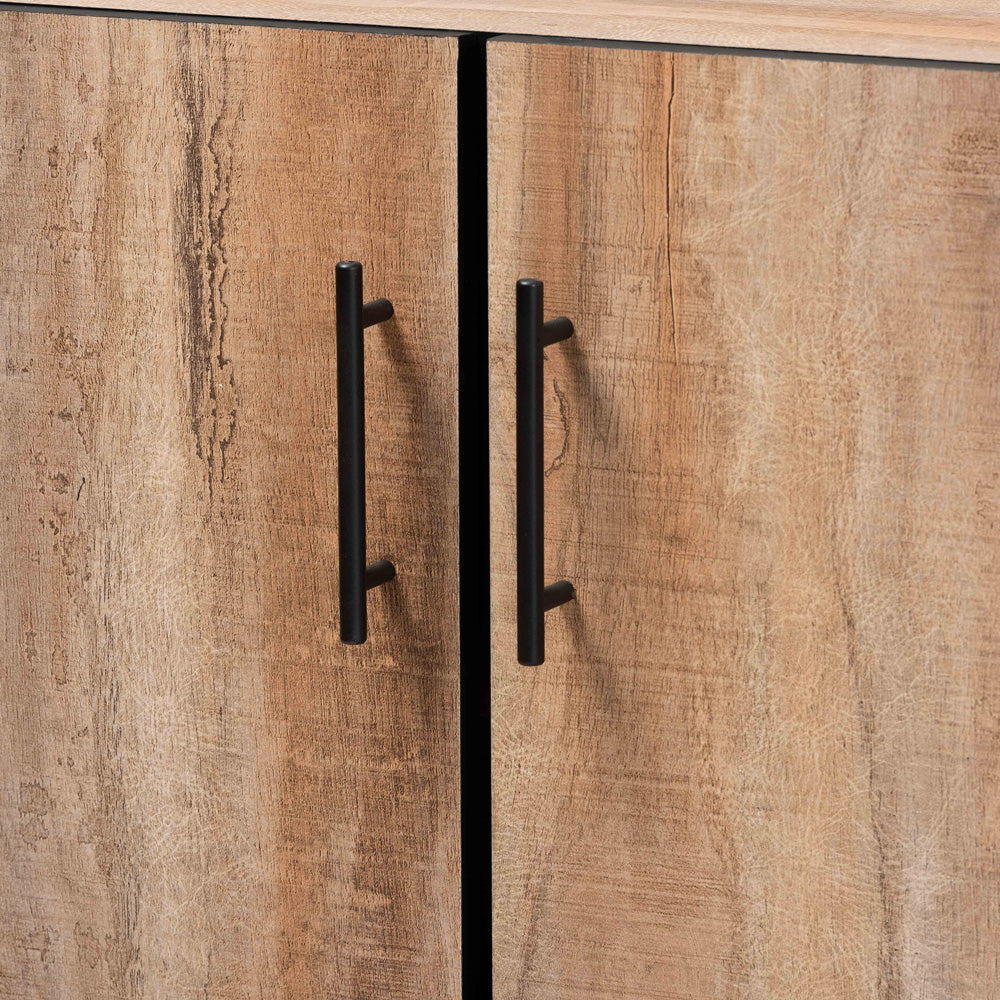Baxton Studio - Patton Sideboard in Natural Oak - MPC8016-Natural-Sideboard view 5