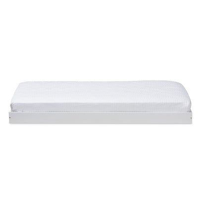 Baxton Studio - Payton Trundle in White - HT-White-Trundle view 2