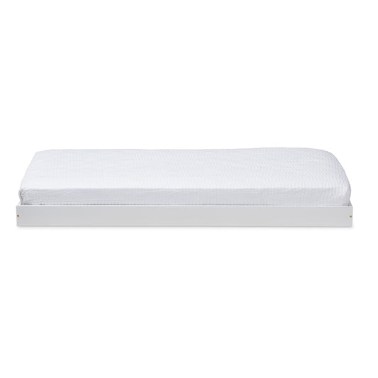 Baxton Studio - Payton Trundle in White - HT-White-Trundle view 2