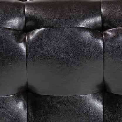Baxton Studio - Pemberly Ottoman in Dark Brown - TA1235-Dark Brown view 5