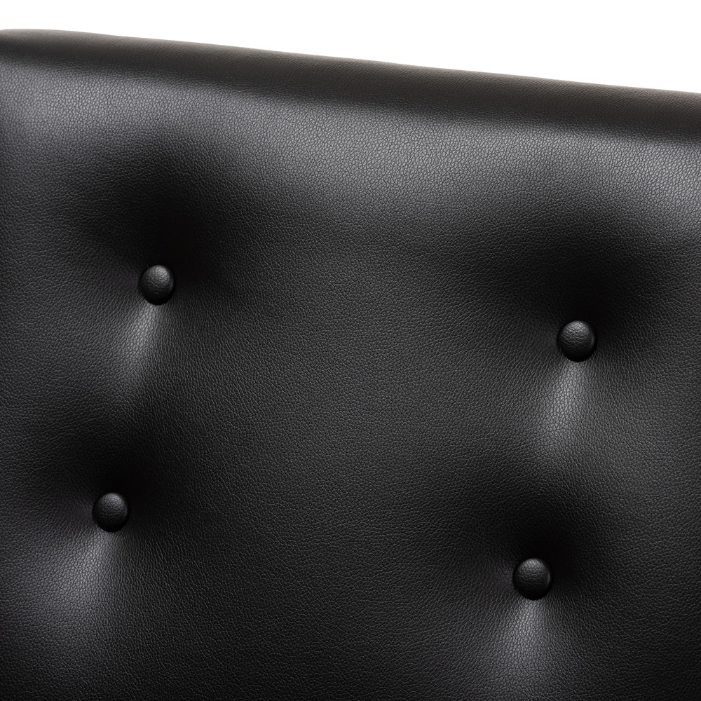 Baxton Studio - Perris Living Room Chair in Black - BBT8042-Black-CC view 5