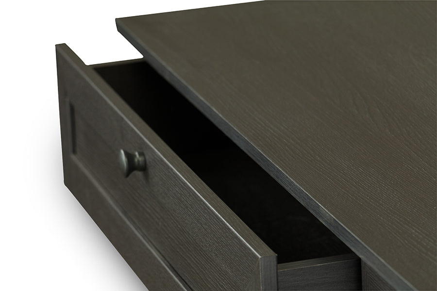 Baxton Studio - Pocillo Shoe Cabinet in Dark Brown - FP-05LV-Espresso view 6