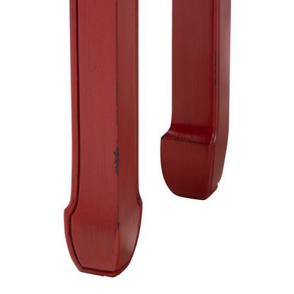 Baxton Studio - Pomme Console Table in Red - MIN18-Red-ST view 8