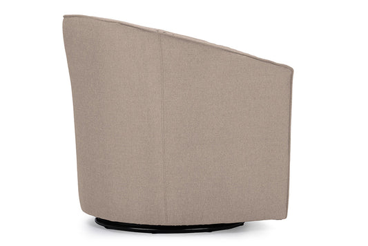 Baxton Studio - Porter Living Room Chair - DB-182-beige view 2