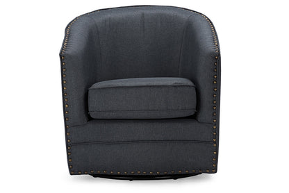 Baxton Studio - Porter Living Room Chair - DB-182-gray view 5