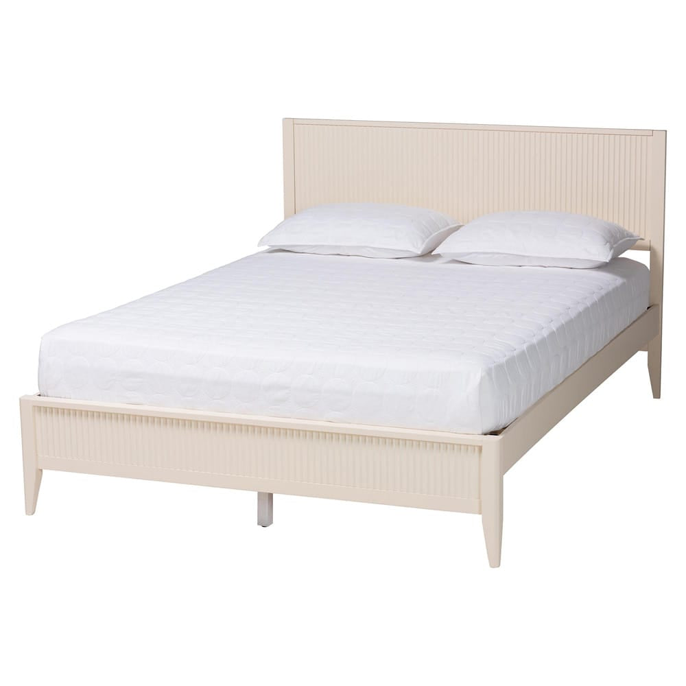 Baxton Studio - Primrose King Bedroom Set in Ivory - SW8596-Ivory-4PC King Bedroom Set view 3