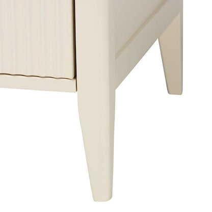 Baxton Studio - Primrose King Bedroom Set in Ivory - SW8596-Ivory-4PC King Bedroom Set view 7