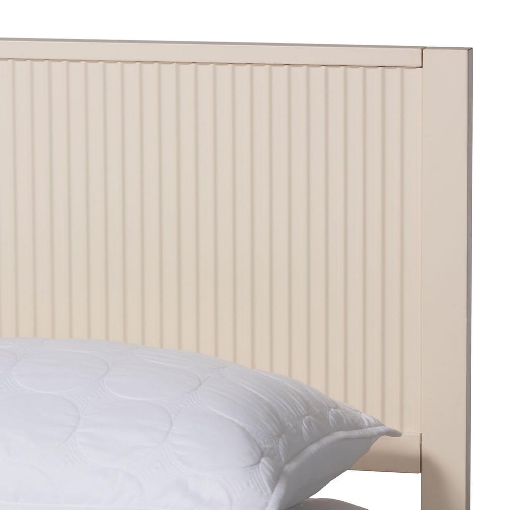 Baxton Studio - Primrose King Bedroom Set in Ivory - SW8596-Ivory-4PC King Bedroom Set view 8