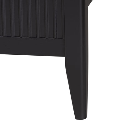 Baxton Studio - Primrose King Size Bed in Black - SW8596-Black-King view 5