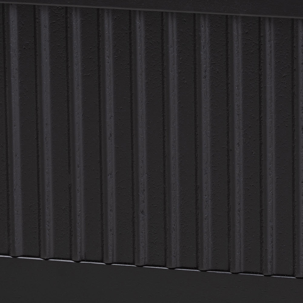 Baxton Studio - Primrose King Size Bed in Black - SW8596-Black-King view 6