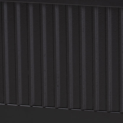 Baxton Studio - Primrose King Size Bed in Black - SW8596-Black-King view 6