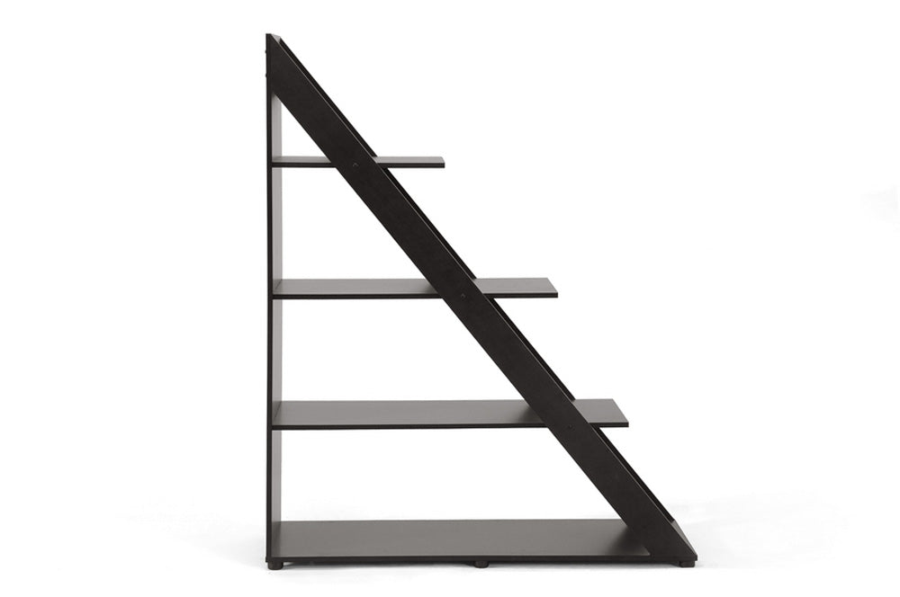 Baxton Studio - Psinta Shelf in Dark Brown - IS-2 view 2