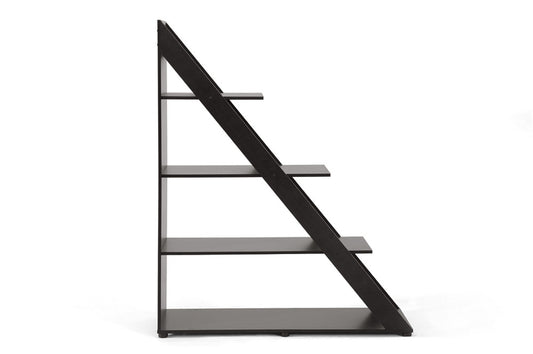 Baxton Studio - Psinta Shelf in Dark Brown - IS-2 view 2