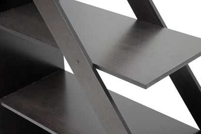 Baxton Studio - Psinta Shelf in Dark Brown - IS-2 view 3