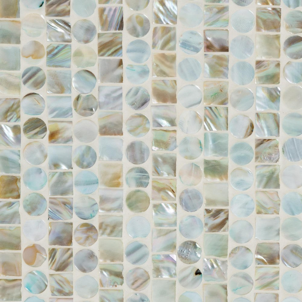 Baxton Studio - Quintus Storage Cabinet in Mosaic Multicolor/White/Gold - F232-FT53-Cabinet view 7