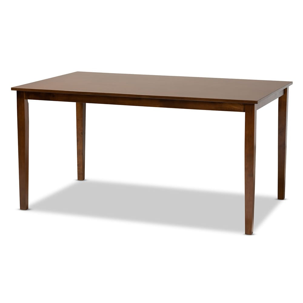 Baxton Studio - Ramiro Dining Set in Grey/Walnut Brown - RH336C-Grey/Walnut-7PC Dining Set view 3
