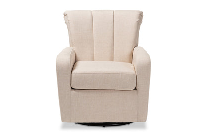 Baxton Studio - Rayner Chair - TSF7715-Beige-CC view 2