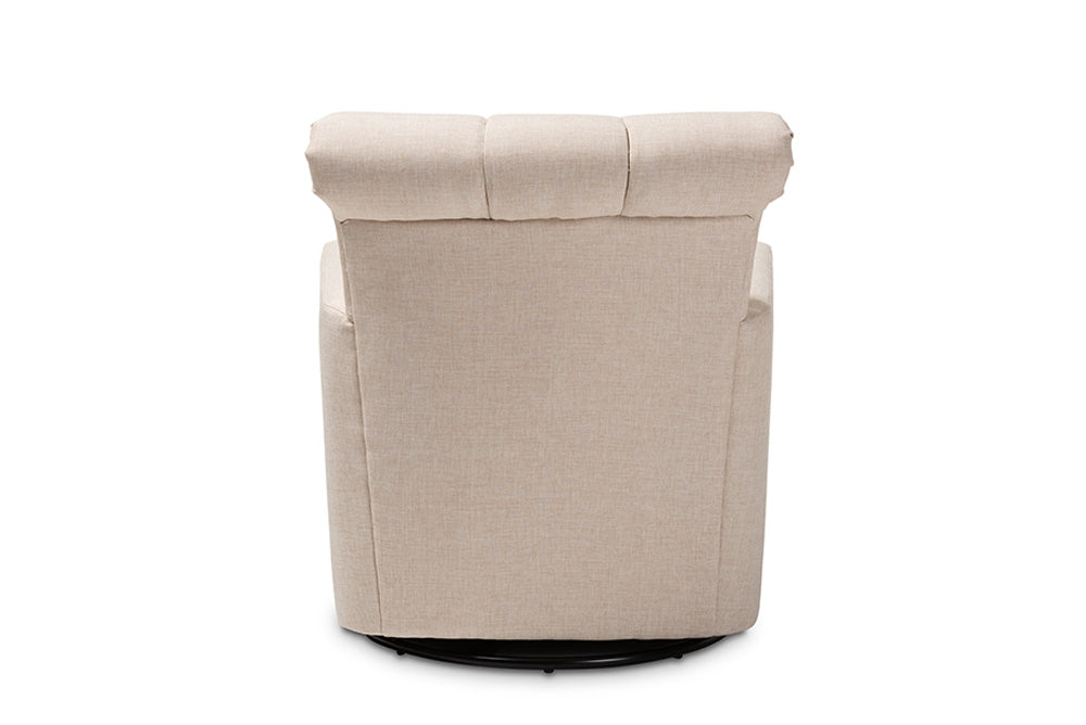 Baxton Studio - Rayner Chair - TSF7715-Beige-CC view 4