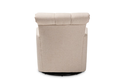Baxton Studio - Rayner Chair - TSF7715-Beige-CC view 4