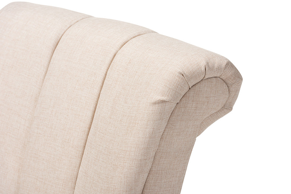 Baxton Studio - Rayner Chair - TSF7715-Beige-CC view 6