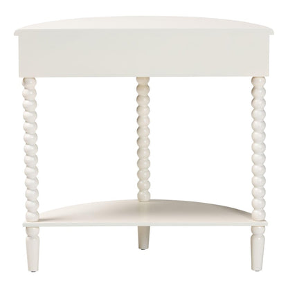 Baxton Studio - Raynera Console Table in White - JY25A031-White Wooden-Console Table view 5