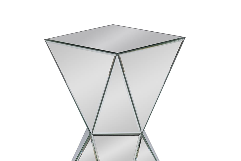 Baxton Studio - Rebecca End Table in Silver - RS1764 view 3