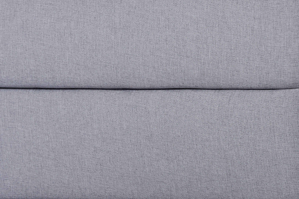 Baxton Studio - Regis King Size Bed - MG0067-Light Grey/Walnut-King view 7
