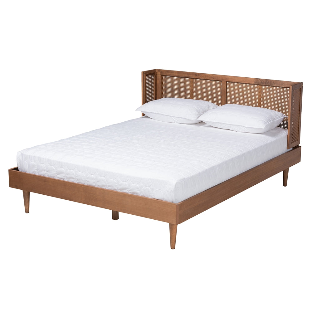 Baxton Studio - Rina Full Bedroom Set in Ash Walnut - MG97151-Ash Walnut-Full-3PC Set view 3