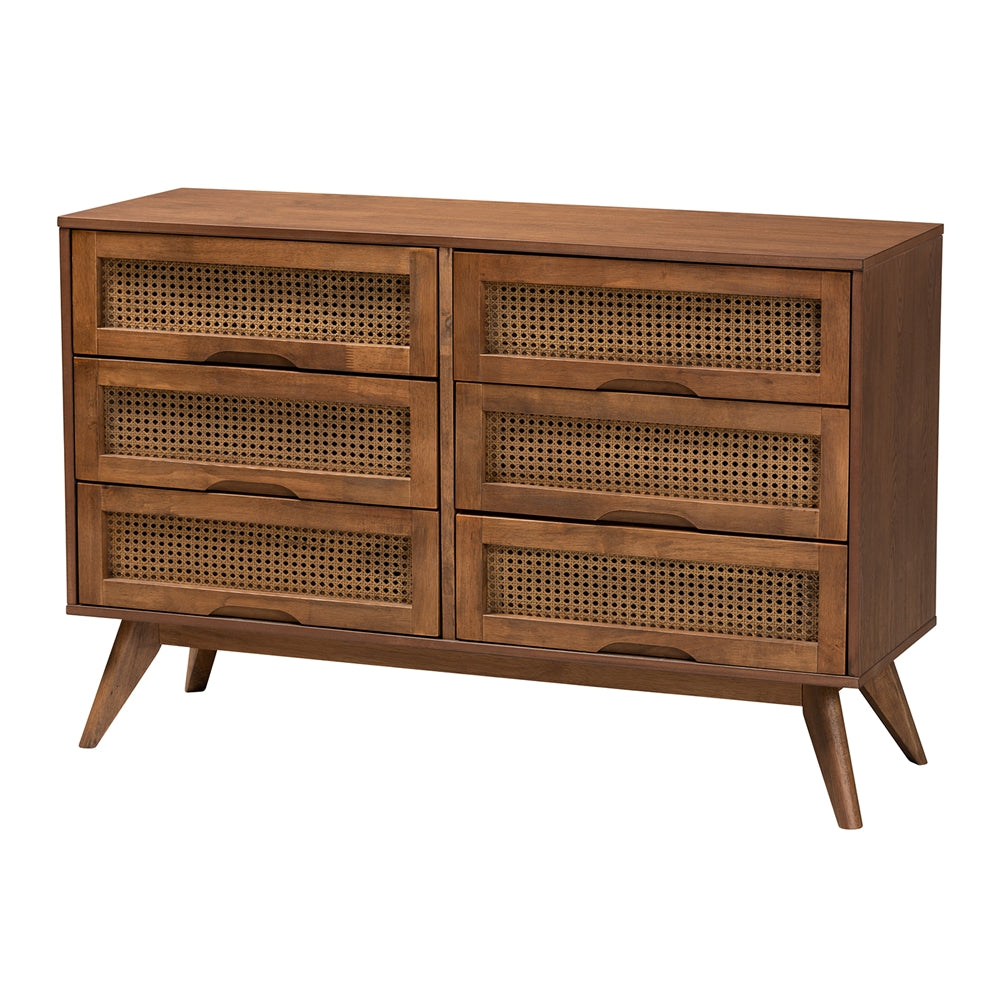 Baxton Studio - Rina Full Bedroom Set in Ash Walnut - MG97151-Ash Walnut-Full-4PC Set view 5