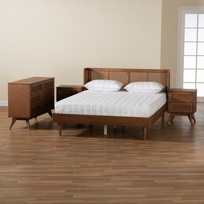 Baxton Studio - Rina Full Bedroom Set in Ash Walnut - MG97151-Ash Walnut-Full-4PC Set view 10