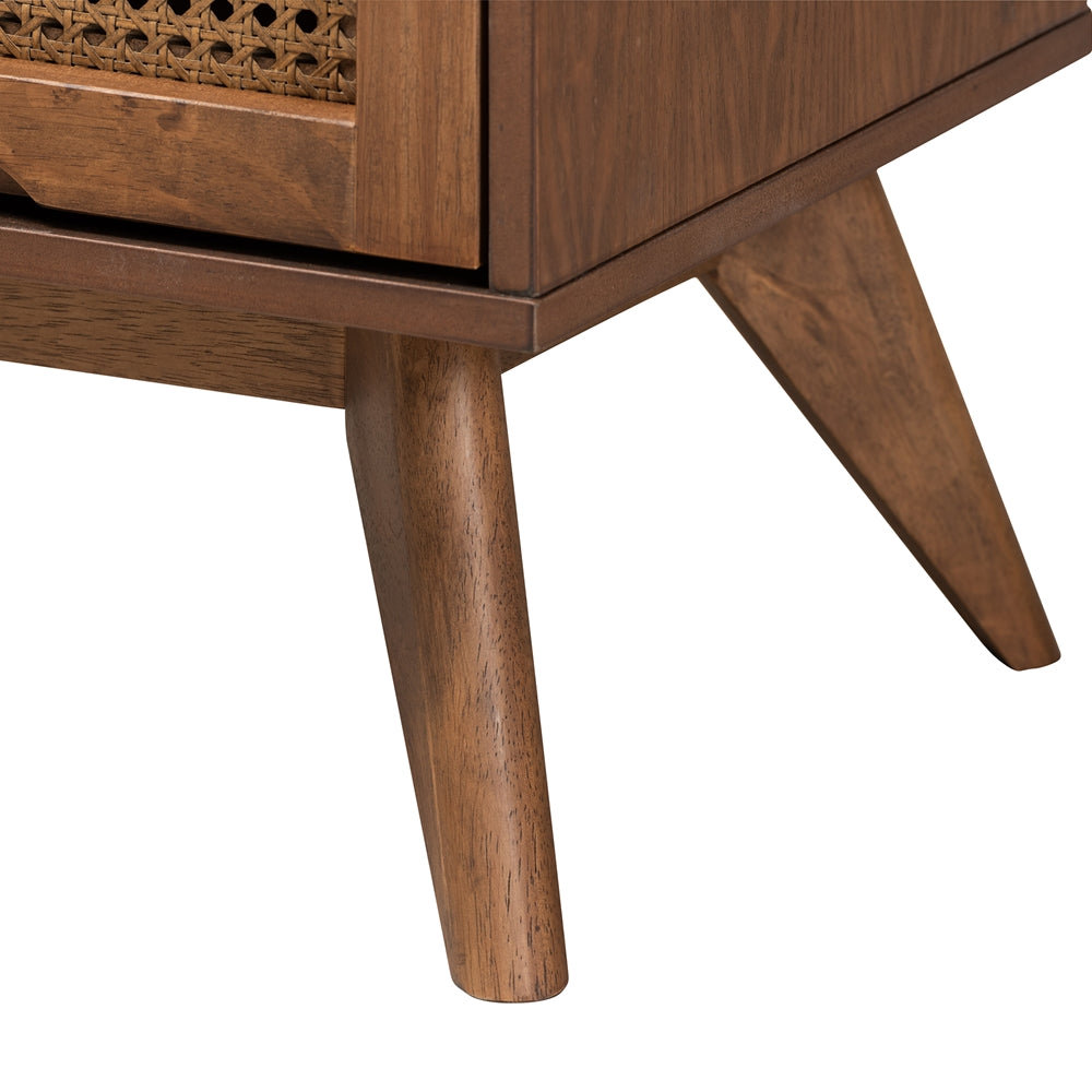 Baxton Studio - Rina King Bedroom Set in Ash Walnut - MG97151-Ash Walnut-King-3PC Set view 6